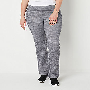 Xersion Fleece Sweatpant - Plus  Slim legs, Fleece joggers, Fashion