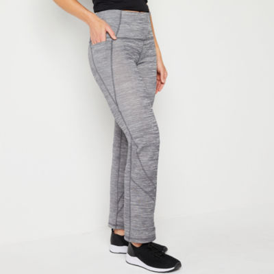 Xersion X-Warmth Fleece Womens High Rise Straight Sweatpant