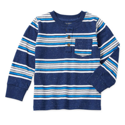 Okie Dokie Toddler & Little Boys Long Sleeve Henley Shirt JCPenney