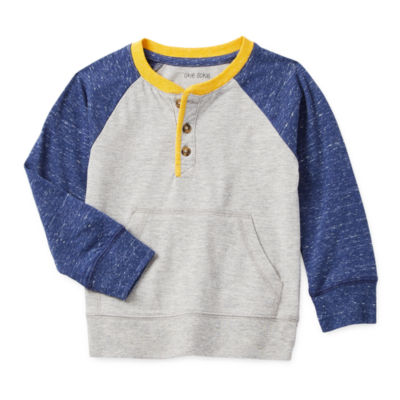 Okie Dokie Toddler & Little Boys Long Sleeve Henley Shirt JCPenney