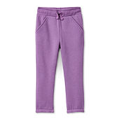 adidas Little Girls Cuffed Jogger Pant, Color: Adi Black Heather - JCPenney