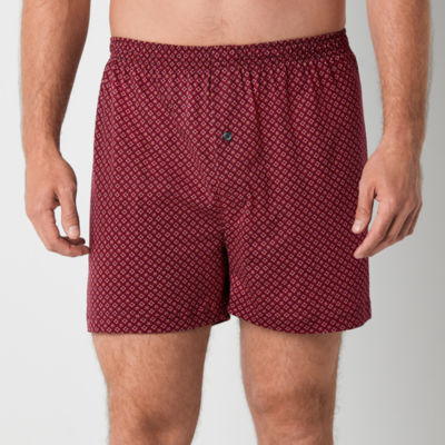 Stafford Knit Mens 4 Pack Boxers JCPenney