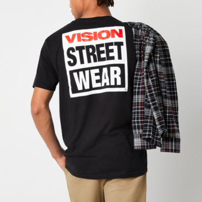 Vision Streetwear Mens Crew Neck Short Sleeve Graphic T-Shirt