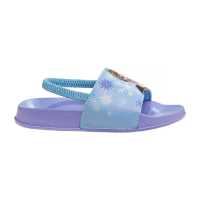 Disney Little & Big Girls Frozen Slide Sandals