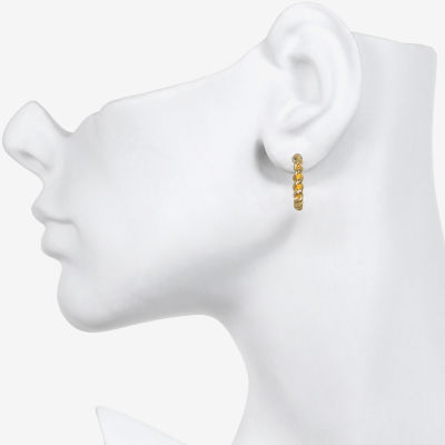 Bijoux Bar Delicates Gold Tone Womens 6 Pair Earring Set