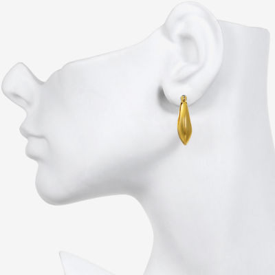 Bijoux Bar Delicates Gold Tone 3 Pair Earring Set