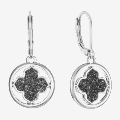 Monet Jewelry Clover Drop Earrings