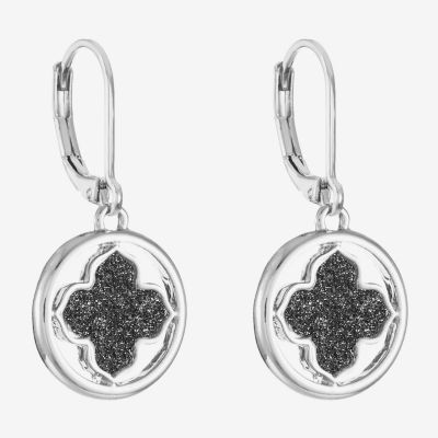 Monet Jewelry Clover Drop Earrings