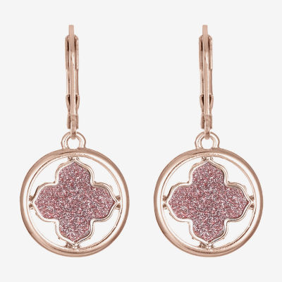Monet Jewelry Clover Drop Earrings