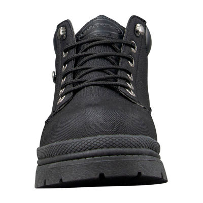 Lugz Mens Drifter Peacoat Block Heel Lace Up Boots