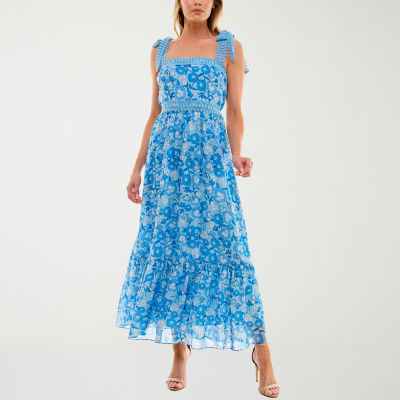 B. Smart Juniors Sleeveless Floral Maxi Dress