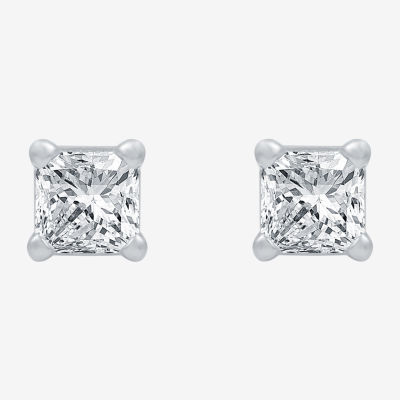 Deluxe Collection 1/4 CT.T.W. Natural Diamond 14K Gold 3.4mm Stud Earrings