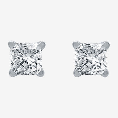 Classic Collection 1/4 CT. T.W. Mined White Diamond 10K Gold 3.4mm Stud Earrings