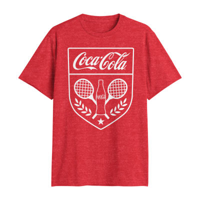 Mens Short Sleeve Coca-Cola Graphic T-Shirt