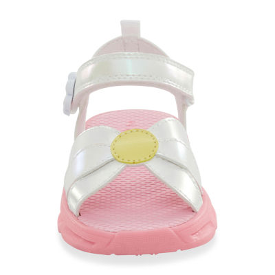 Carter's Toddler Girls Valery Adjustable Strap Flat Sandals