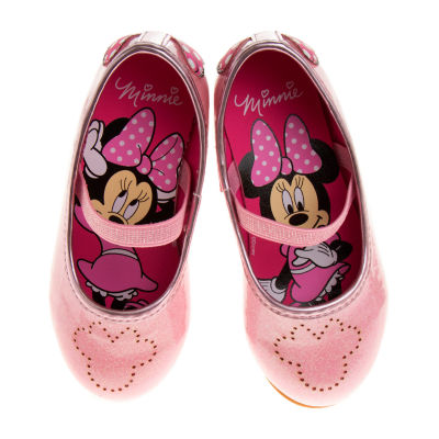 Disney Minnie Mouse Toddler Girls Ballet Flats