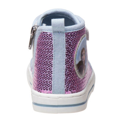 Disney Toddler Girls Frozen High Top Slip-On Shoe