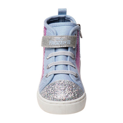 Disney Toddler Girls Frozen High Top Slip-On Shoe