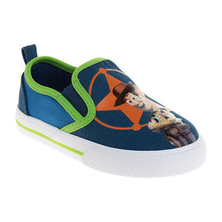 Disney Toy Story Toddler Boys Slip-On Shoe, 5 Medium, Blue