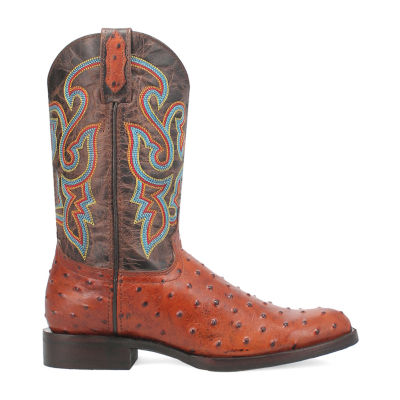 Dingo Mens Ranger Block Heel Cowboy Boots