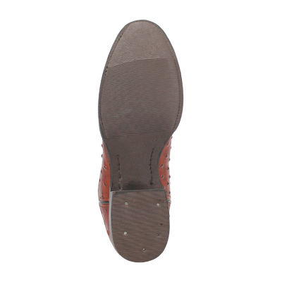 Dingo Mens Ranger Block Heel Cowboy Boots