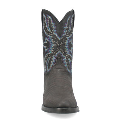 Dingo Mens Saw Buck Block Heel Cowboy Boots