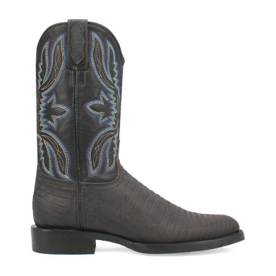 Dingo Mens Saw Buck Block Heel Cowboy Boots