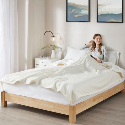 Serta® Fleece to Sherpa Heated Electric Blanket