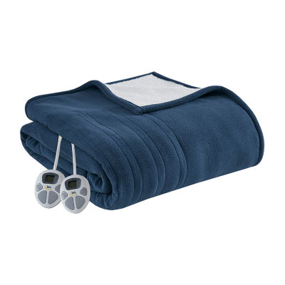 Serta Fleece Heated Midweight Electric Blanket