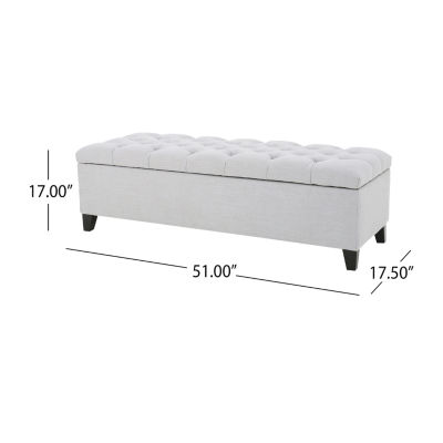 Ottilie Upholstered Storage Ottoman