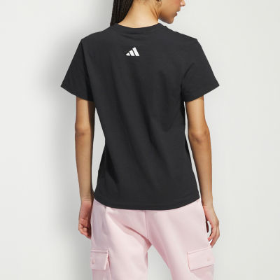 adidas Floral Mesh Graphic Tee