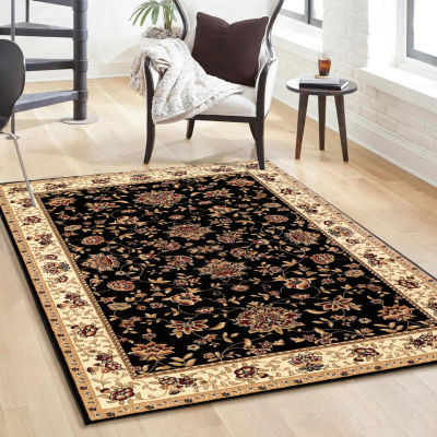 Como Terry Traditional Oriental Indoor Rectangular Accent Rug