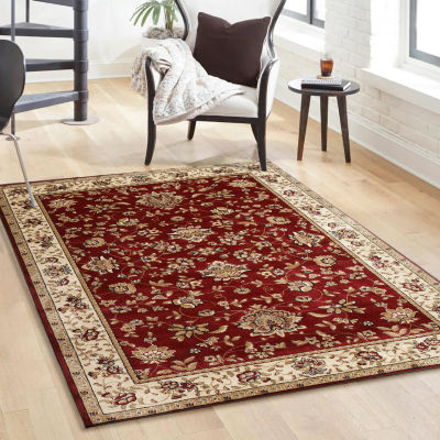 Como Terry Traditional Oriental Indoor Rectangular Accent Rug