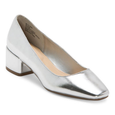 Liz Claiborne Womens Faris Block Heel Pumps