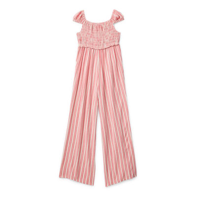 Thereabouts Little & Big Girls Sleeveless Jumpsuit