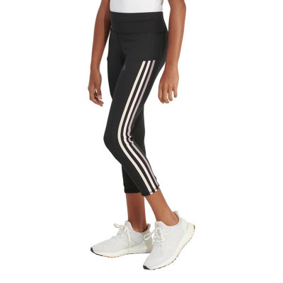 adidas Big Girls Mid Rise Full Length Leggings