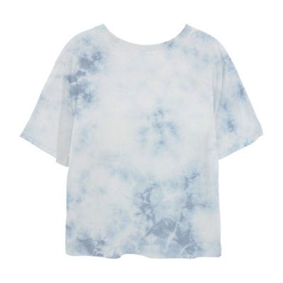 Strawberry Shortcake Cropped Tee Womens Juniors Crew Neck Short Sleeve Regular Fit Graphic T-Shirt