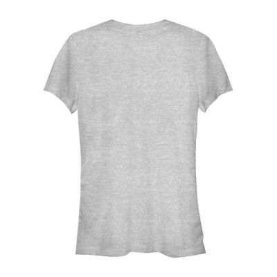 Pixar Bao Womens Crew Neck Short Sleeve Regular Fit Juniors Graphic T-Shirt