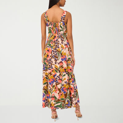 Sam And Jess Womens Sleeveless Floral Maxi Dress
