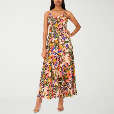 Sam And Jess Womens Sleeveless Floral Maxi Dress