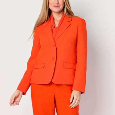 Black Label by Evan-Picone Womens Classic Fit Suit Jacket