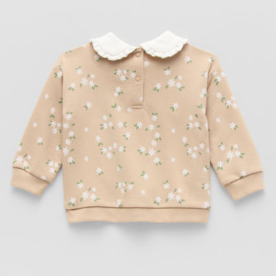 Okie Dokie Baby Girls Long Sleeve Sweatshirt