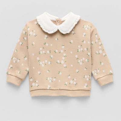 Okie Dokie Baby Girls Long Sleeve Sweatshirt