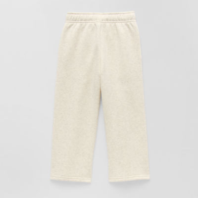Okie Dokie Fleece Toddler & Little Girls Wide Leg Regular Fit Fleece Pull-On Pant