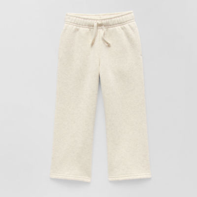 Okie Dokie Fleece Toddler & Little Girls Wide Leg Regular Fit Fleece Pull-On Pant