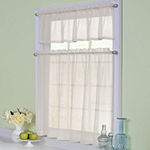 Arm And Hammer™ Curtain Fresh™ Odor-Neutralizing 3-pc. Rod Pocket Kitchen Curtain Window Set
