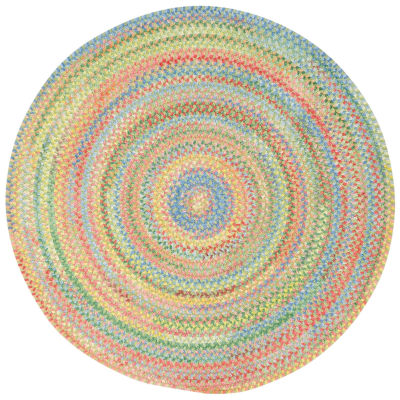 Capel Baby's Breath Reversible Braided Round Rug JCPenney
