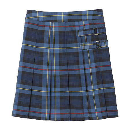 French Toast Little & Big Girls Scooter Skirt, 18, Blue