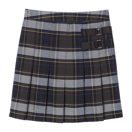 French Toast Little & Big Girls Scooter Skirt, 6, Blue