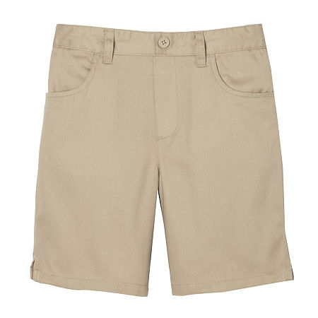 French Toast Little & Big Girls Pull-On Short, 8, Beige